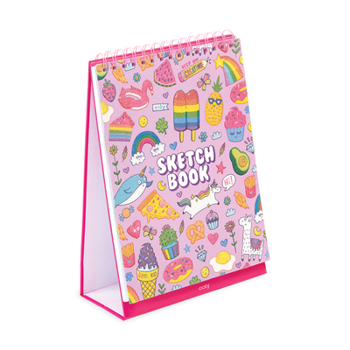 Hardcover Sketch & Show Standing Sketchbook: Cute Doodle World - 1 PC (8 X 10.5) [Multiple Languages] Book