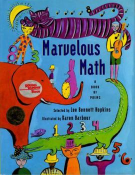 Hardcover Marvelous Math: A Book of Poems Book