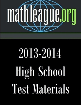 Paperback High School Test Materials 2013-2014 Book