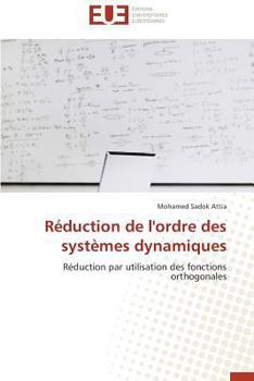 Paperback Réduction de l'Ordre Des Systèmes Dynamiques [French] Book