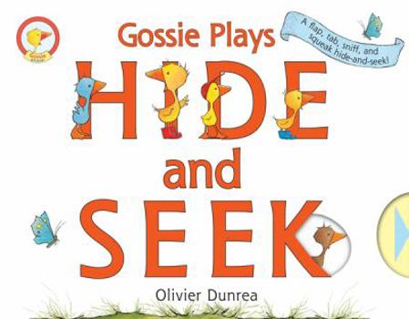 Hardcover Gossie & Friends: Gossie Plays Hide and Seek [With Fold-Out Board Game] Book