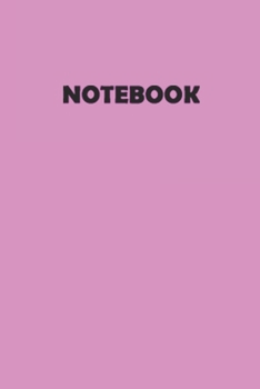 NoteBook : Just A 120 Lined Pages No Content Flashy Colored Matte Covered Book.