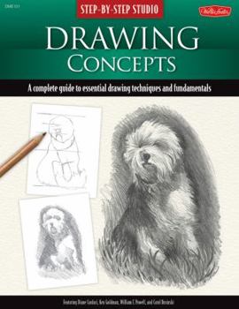 Spiral-bound Drawing Concepts: A Complete Guide to Essential Drawing Techniques and Fundamentals Book
