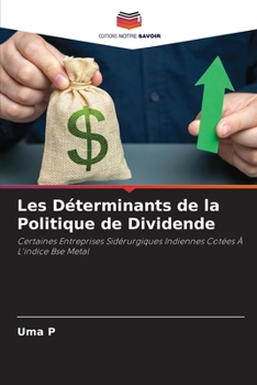 Paperback Les Déterminants de la Politique de Dividende [French] Book