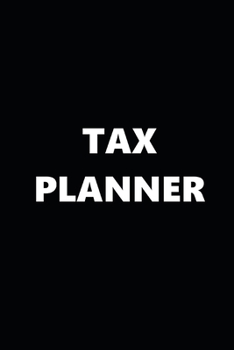 2020 Weekly Planner Tax Planner Black White Design 134 Pages: 2020 Planners Calendars Organizers Datebooks Appointment Books Agendas