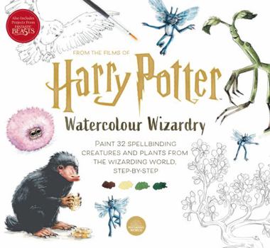 Paperback HARRY POTTER WATERCOLOUR WIZARDRY 2 Book