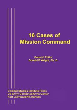 Paperback 16 Cases of Mission Command Book