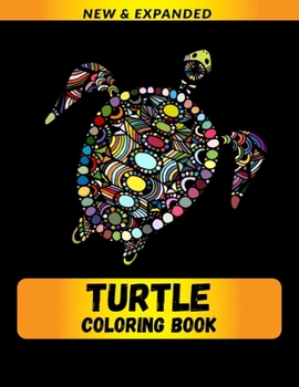 Paperback Turtle Coloring Book: Stress Relieving Animals Designs Book