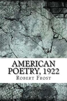 Paperback American Poetry, 1922 Book