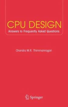 Hardcover CPU Design: Answers to Frequently Asked Questions Book