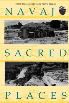 Paperback Navajo Sacred Places Book
