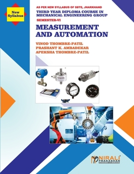 Paperback MEASUREMENT AND AUTOMATION (Subject Code: Mec606) Book