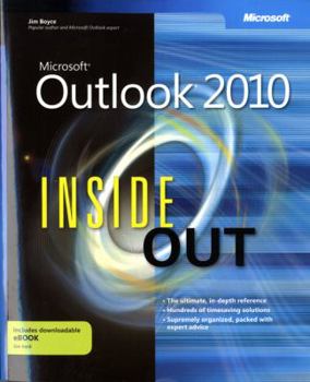 Paperback Microsoft Outlook 2010 Inside Out Book