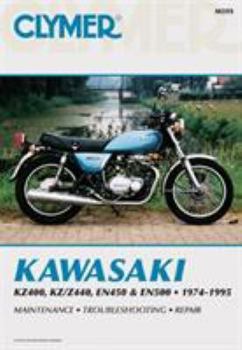 Paperback Kawasaki Kz400/Z440 En450/500 74-95 Book