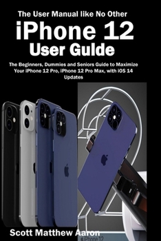 Paperback iPhone 12 User Guide Book