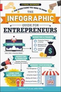 Paperback The Infographic Guide for Entrepreneurs: A Visual Reference for Everything You Need to Know Book