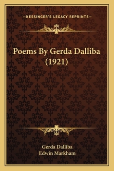 Paperback Poems By Gerda Dalliba (1921) Book