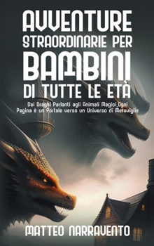 Hardcover Avventure Straordinarie per Bambini di Tutte le Età: Dai Draghi Parlanti agli Animali Magici, Ogni Pagina è un Portale verso un Universo di Meraviglie [Italian] Book