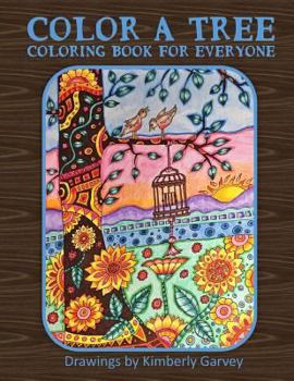 Paperback Color a Tree: Coloring Book For Everyone Book