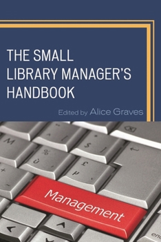 Hardcover Small Library Manager's Handbook Book