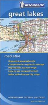 Paperback Michelin Great Lakes Road Atlas Book