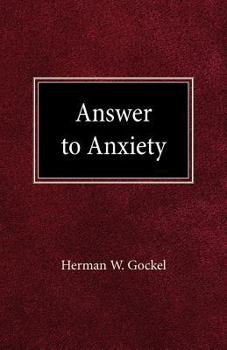 Paperback Answer to Anxiety Book