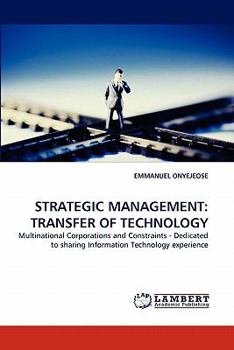 Paperback Strategic Management: Transfer of Technology Book