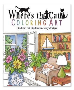 Where's the Cat? Coloring Art