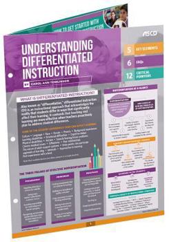Wall Chart Understanding Differentiated Instruction (Quick Reference Guide) Book