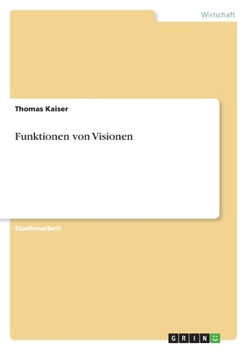 Paperback Funktionen von Visionen [German] Book