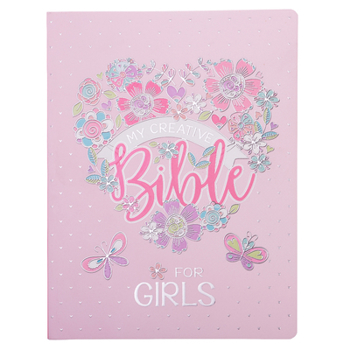 Hardcover ESV My Creative Bible for Girls Softcover, Pink Floral Book