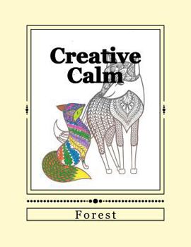 Paperback Creative Calm: Forest Book