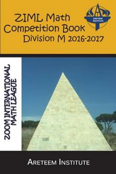 Paperback ZIML Math Competition Book Division M 2016-2017 Book