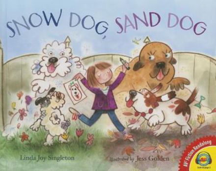 Library Binding Snow Dog, Sand Dog Book