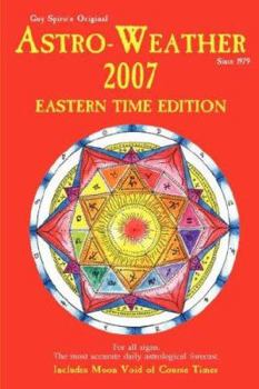 Paperback Astro-weather 2007: Eastern Time Book