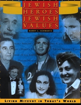 Paperback Jewish Heroes, Jewish Values Book