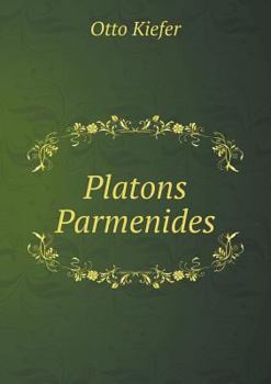 Paperback Platons Parmenides [German] Book