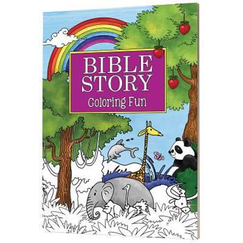 Paperback Bible Story Coloring Fun Book