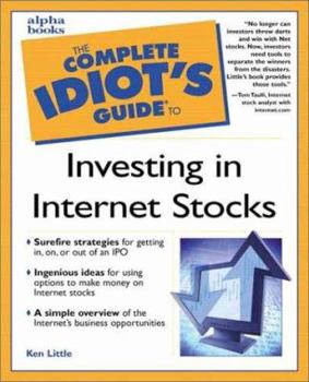 Paperback Complete Idiot's Guide to Investing in Internet Stocks Book