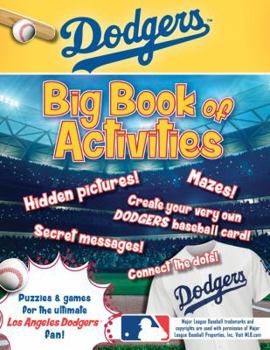 Paperback Los Angeles Dodgers: The Big Book of Activities Book