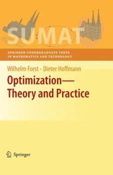 Hardcover Optimization--Theory and Practice Book