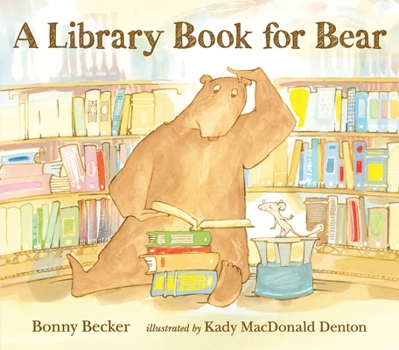 Hardcover A Library Book for Bear Book