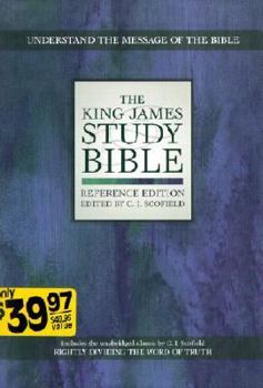 Hardcover King James Study Bible - Leather (Scofield Study Bible) Book