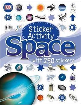 Paperback Sticker Activity Space Book