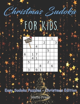 Paperback Christmas Sudoku For Kids: Christmas Sudoku For Kids Book