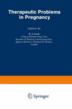 Paperback Therapeutic Problems in Pregnancy Book