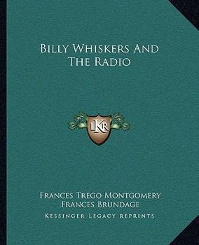 Paperback Billy Whiskers And The Radio Book
