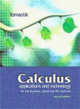 Hardcover Calculus: Applications and Technology Book