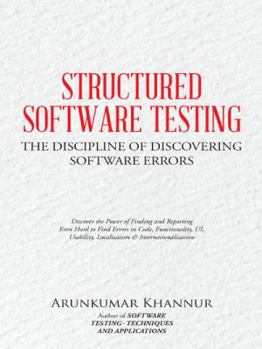 Hardcover Structured Software Testing: The Discipline of Discovering Book