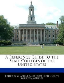 Paperback A Reference Guide to the Staff Colleges of the United States Book